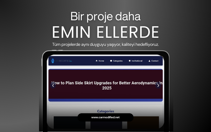 CarModified Otomotiv İçerik ve Adsense Projesi