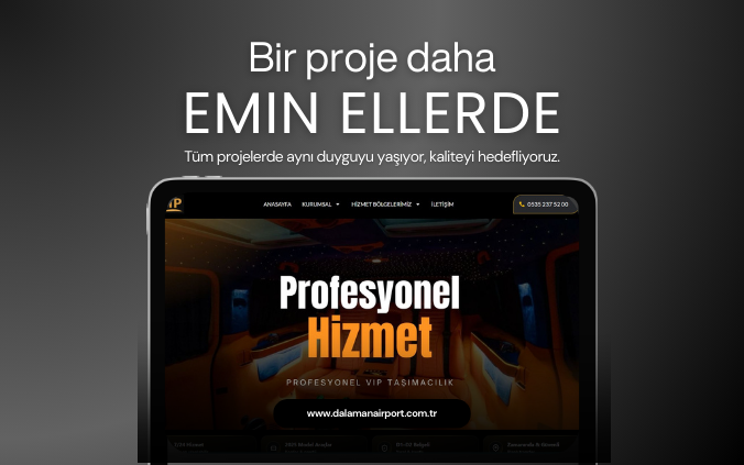 Dalaman Airport VIP Transfer Web Sitesi ve SEO Projesi