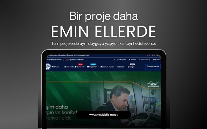 MUTTAŞ A.Ş. KURUMSAL WEB SİTESİ